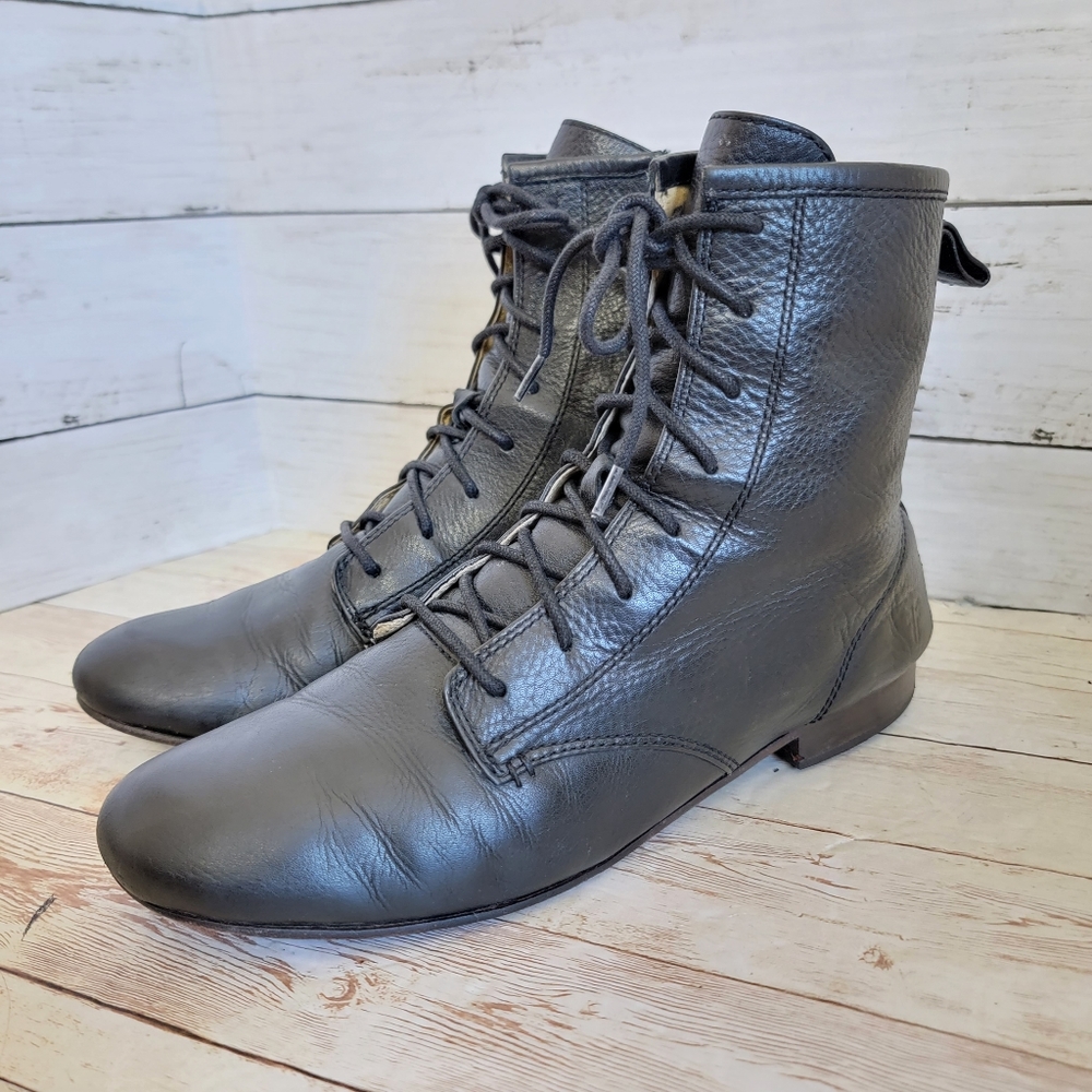 Frye Jillian lace up boots in black 3476819